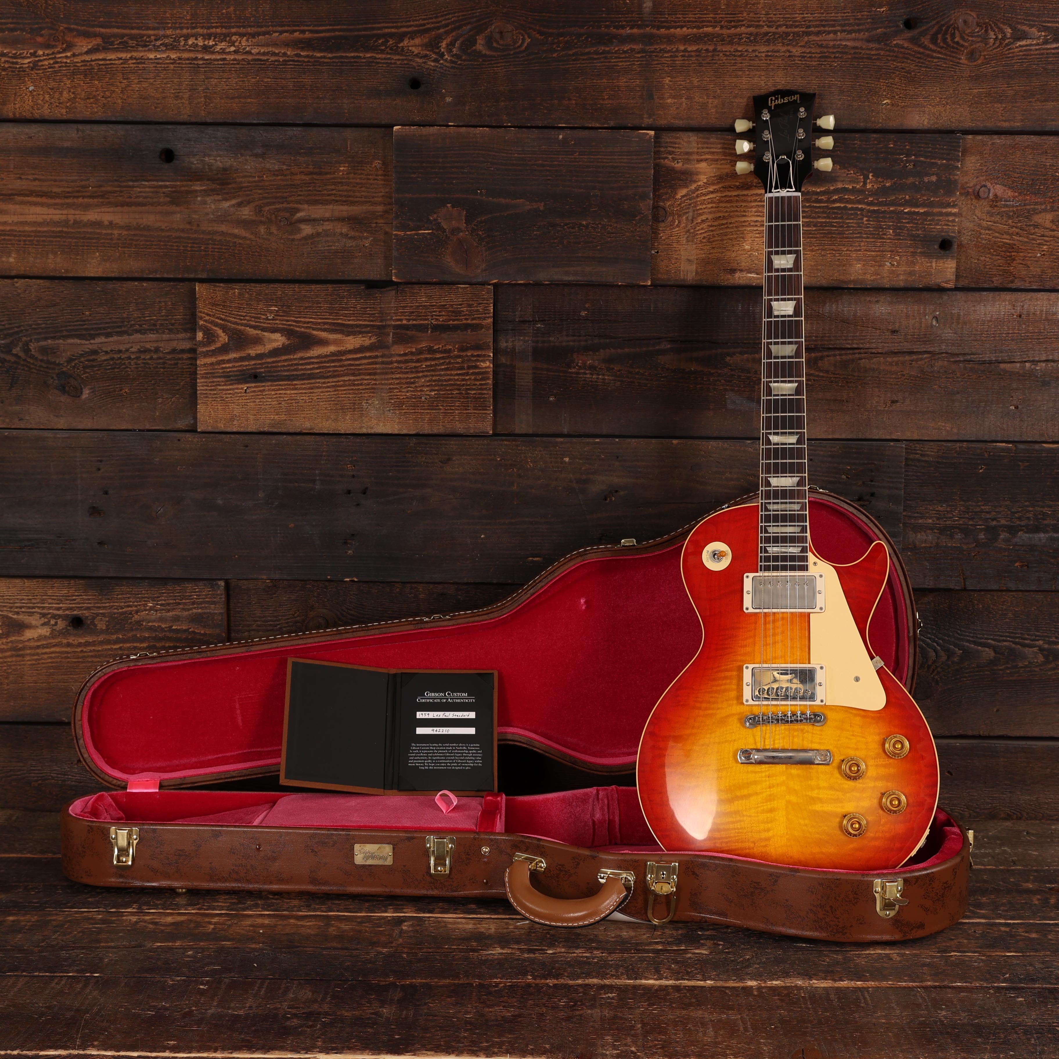 Gibson Custom Shop 1959 Les Paul Standard Reissue VOS in Washed